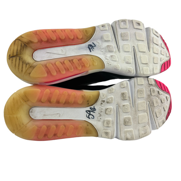 Nike Air Max 2090 Women's Shoes Size 11.5 Black Pink Silver DA4284-001 Lace Up - Picture 6 of 11